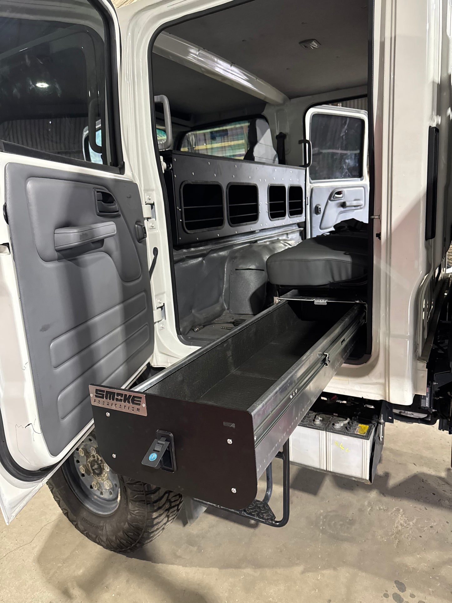 Isuzu NPS Underseat Safe Stow