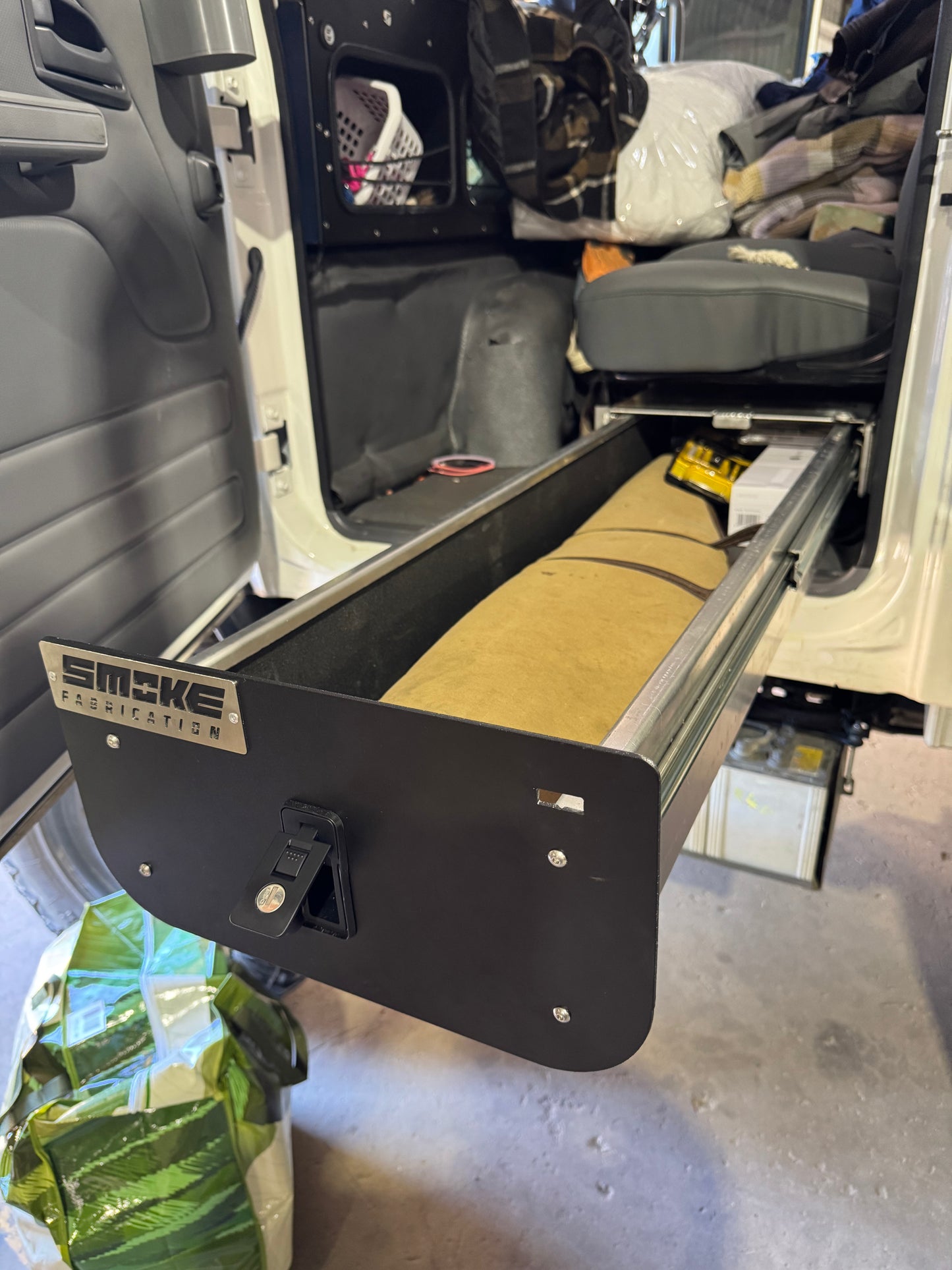 Isuzu NPS Underseat Safe Stow