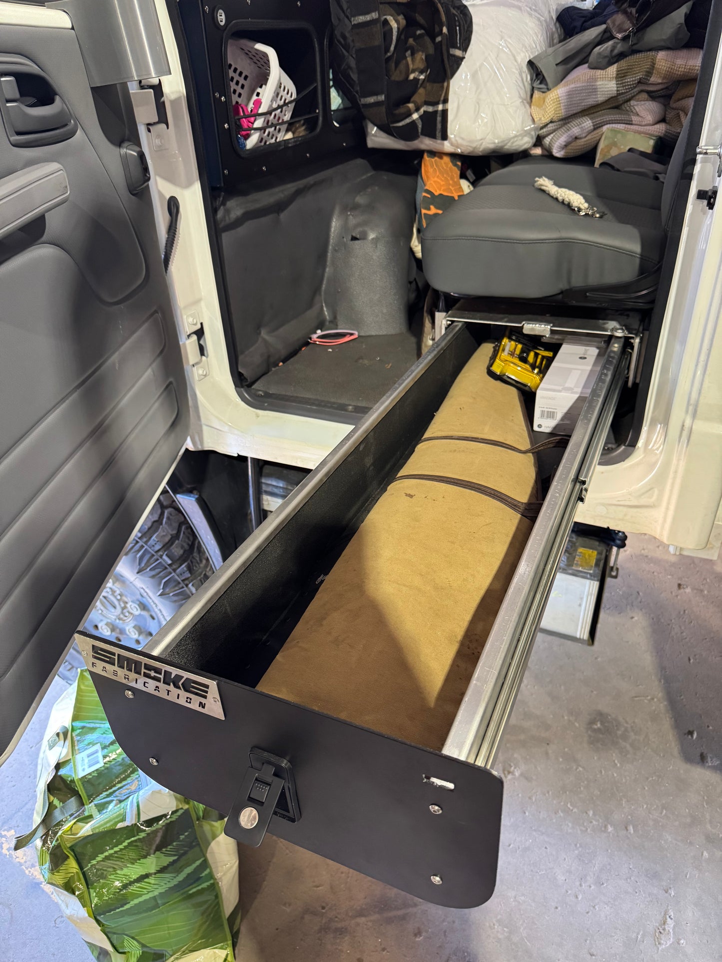 Isuzu NPS Underseat Safe Stow